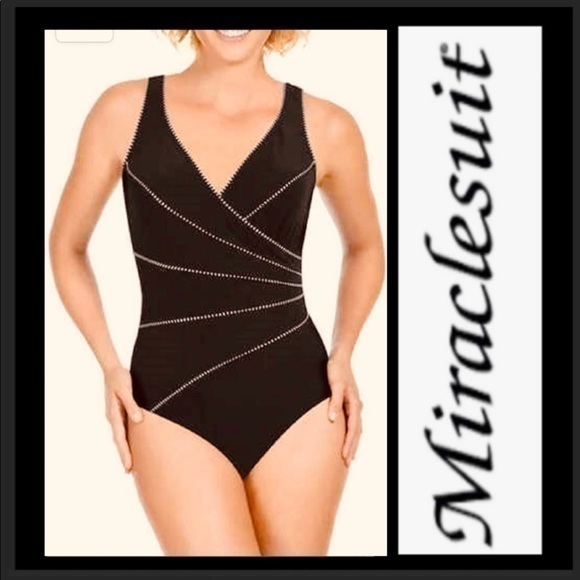 Miraclesuit swimsuit NWT chocolate brown - Picture 2 of 7